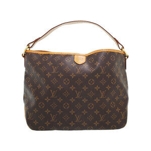 Louis Vuitton Monogram Leather Brown Delightful Semi Shoulder Bag
